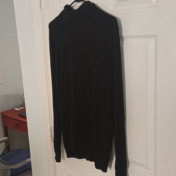 Calvin Klein large turtle neck black size large - Picture 3 of 5